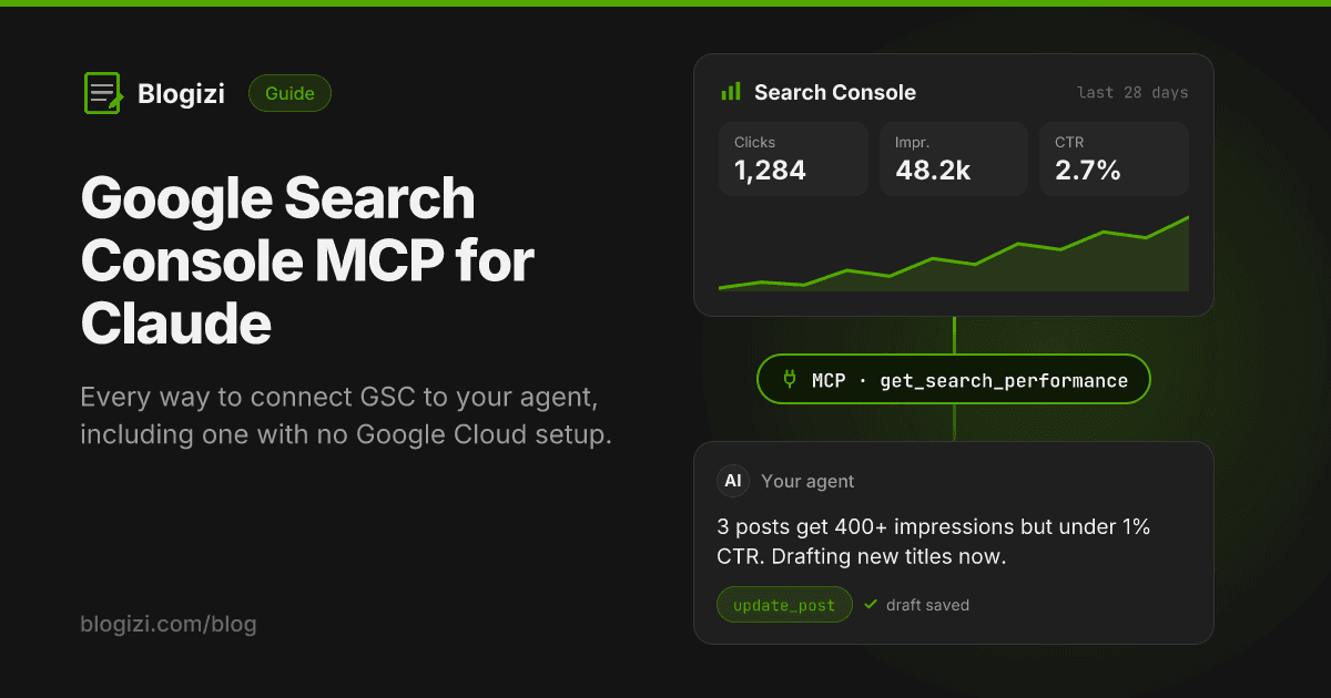 Google Search Console MCP: How to Connect GSC to Claude (2026)
